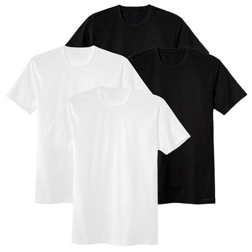 CALIDA Bluser & t-shirts 'Natural Benefit'  sort / hvid