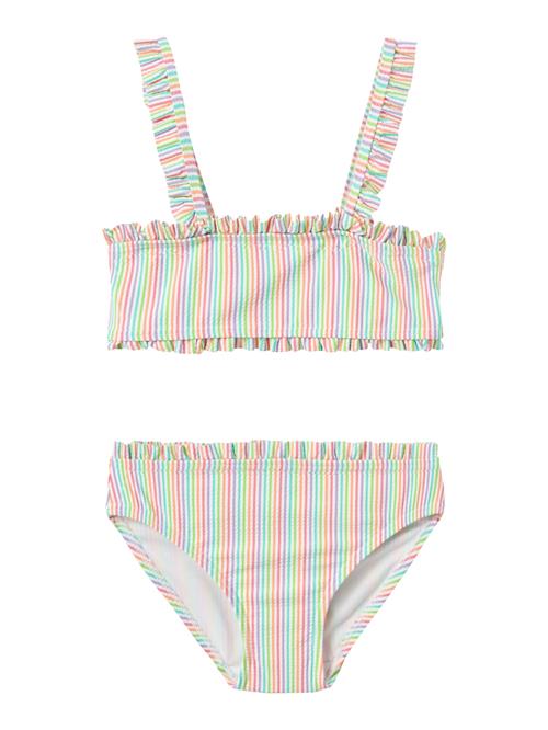 NAME IT Bikini 'Zaida'  grøn / lilla / orange / hvid