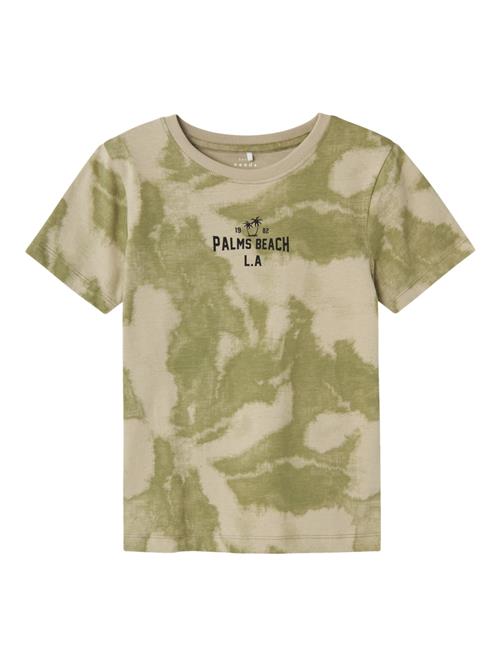 Se NAME IT Shirts 'VELUKAS'  khaki / oliven / sort ved About You