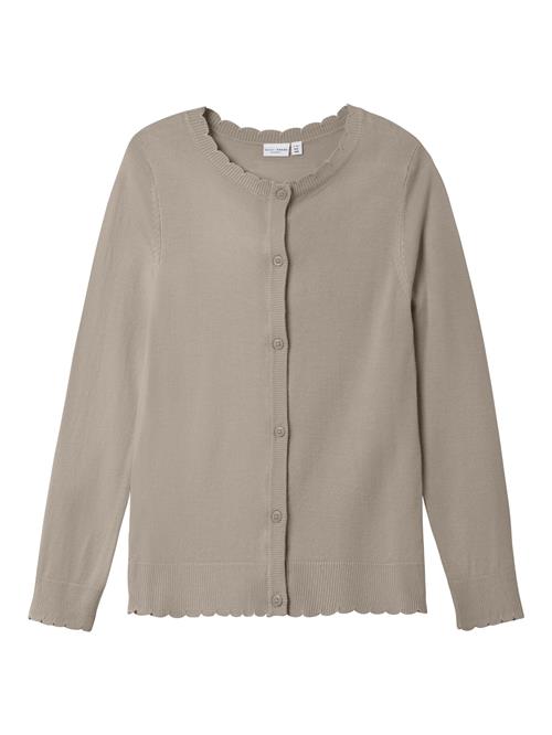 Se NAME IT Cardigan 'Vamone'  mørkebeige ved About You