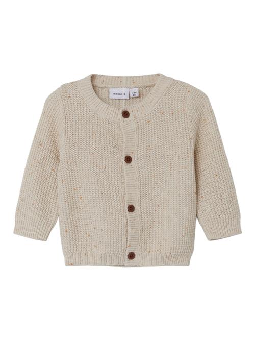 NAME IT Cardigan 'Kalam'  mørkebeige