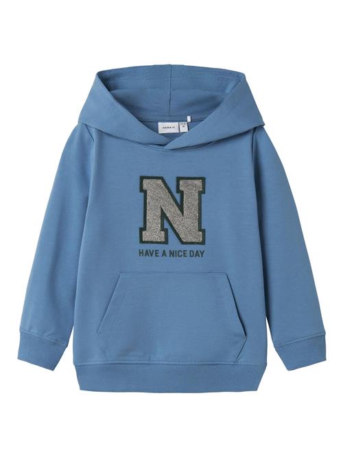 NAME IT Sweatshirt 'NMMKonrad'  blå / grå / sort