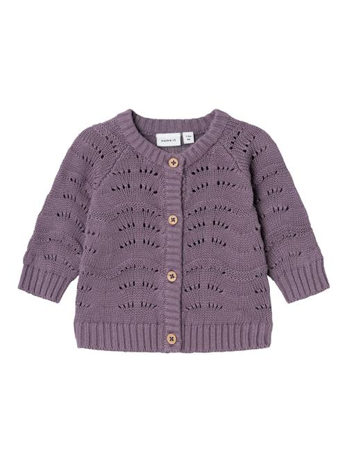 NAME IT Cardigan 'NESANNE'  brombær