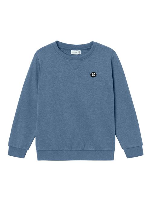 NAME IT Sweatshirt 'VIMO'  marin / sort / hvid