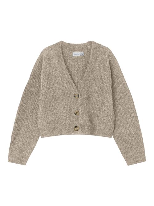 Se NAME IT Cardigan  mørkebeige ved About You