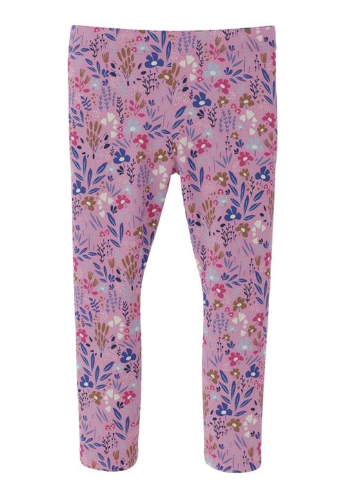 NAME IT Leggings 'NIRIANNE'  blå / brun / fuchsia