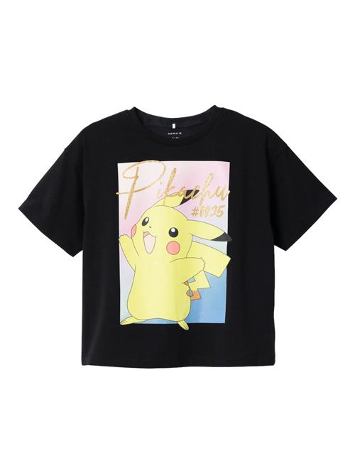 NAME IT Bluser & t-shirts 'NKFJaxaja Pokemon'  blå / gul / lyserød / sort