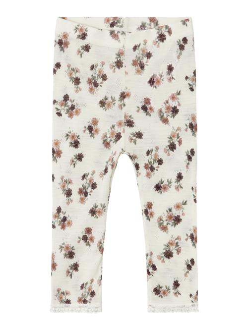 NAME IT Leggings 'NBFWang'  brun / grøn / orange / hvid