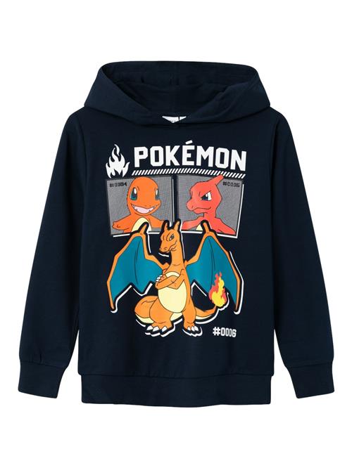 NAME IT Sweatshirt 'Jalgot Pokemon'  marin / turkis / mørkeorange / hvid