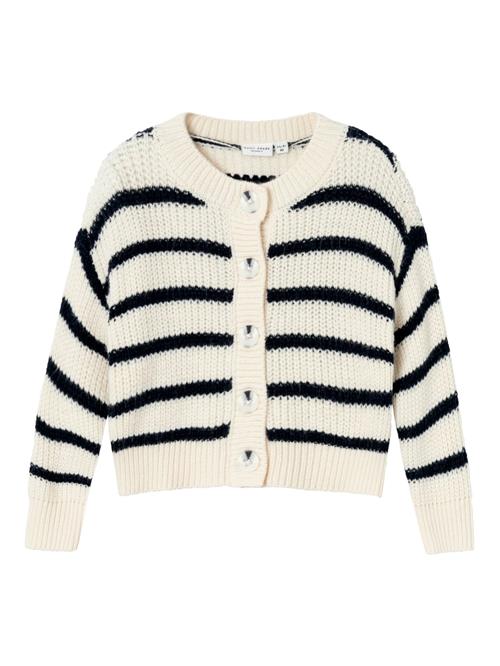 NAME IT Cardigan 'VERONJA'  creme / sort