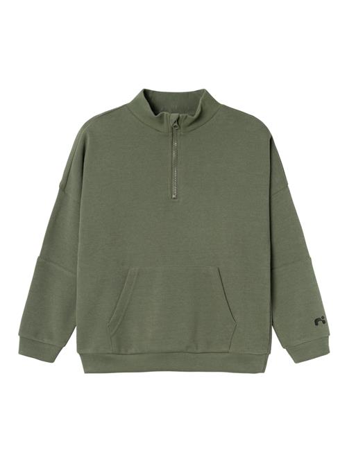 NAME IT Pullover 'NOMPUTER'  khaki