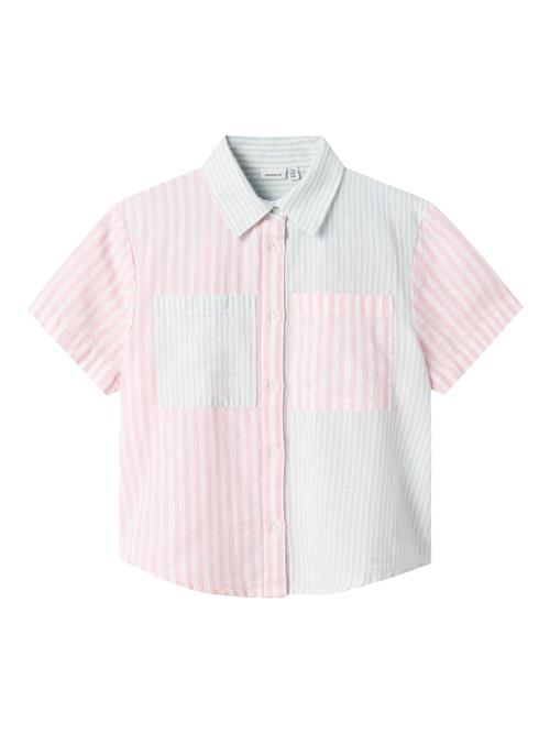 NAME IT Bluser & t-shirts  blå / pink / hvid