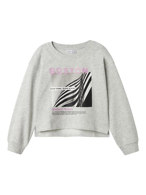 NAME IT Sweatshirt  grå / blandingsfarvet