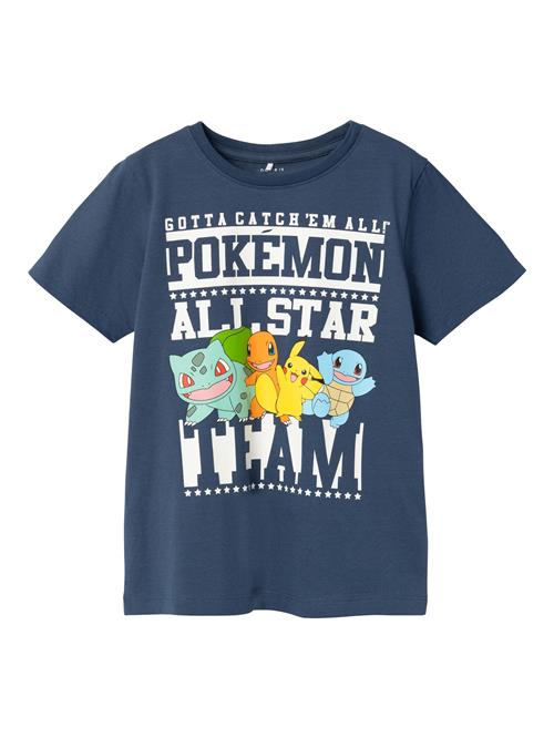 NAME IT Shirts 'NKMJust Pokemon'  safir / blandingsfarvet