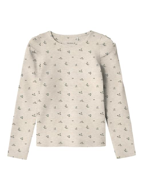 NAME IT Bluser & t-shirts 'NMFOLINNE'  beige-meleret / oliven / mørkegrøn