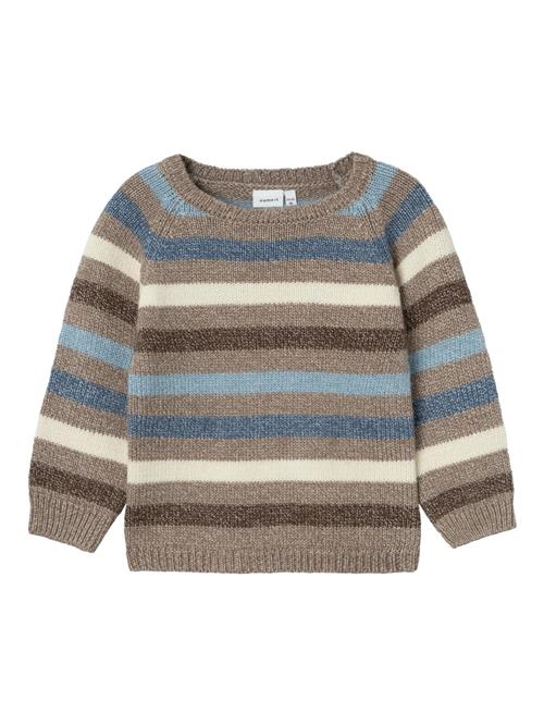 Se NAME IT Pullover 'NMMOSOMME'  beige / blå / lyseblå / brun ved About You