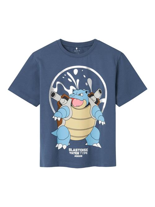 NAME IT Shirts 'Pokémon'  kit / mørkeblå / burgunder / sølv