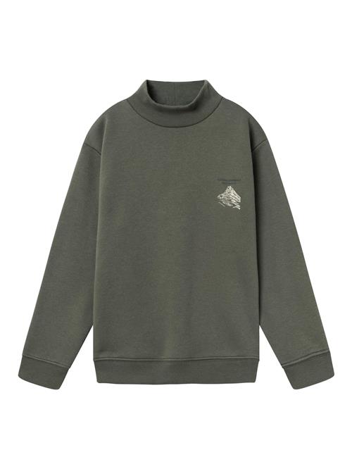 NAME IT Sweatshirt  creme / oliven