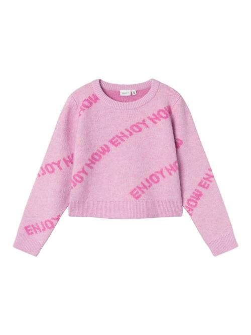 Se NAME IT Pullover  mørk pink / purpur ved About You