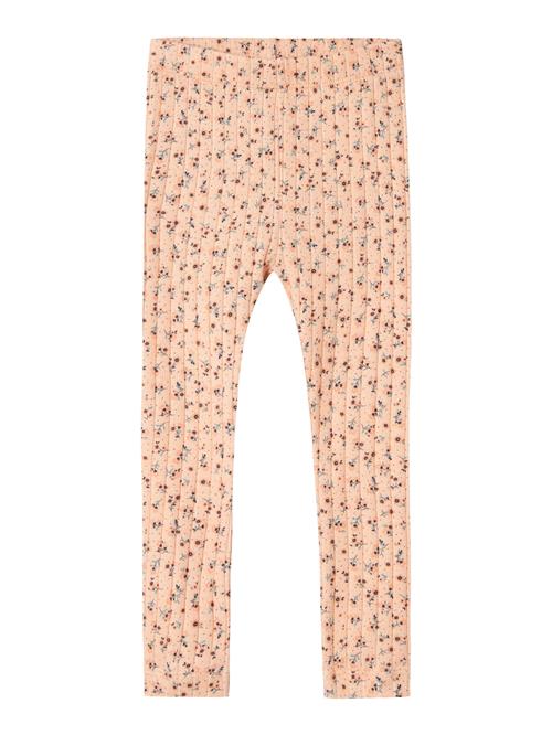 NAME IT Leggings 'JAIDA'  grøn / lyserød / sort