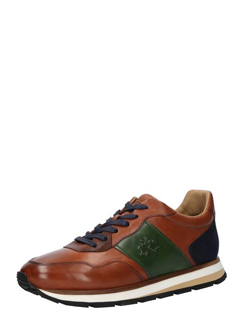 Se La Martina Sneaker low  navy / cognac / grøn ved About You