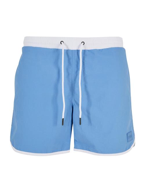 Urban Classics Badeshorts  lyseblå / hvid