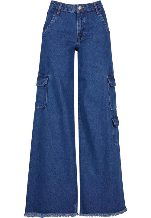 Urban Classics Cargojeans  blue denim