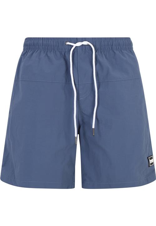 Urban Classics Badeshorts  dueblå / hvid