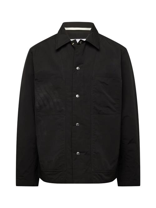 NORSE PROJECTS Overgangsjakke 'Pelle'  sort / hvid