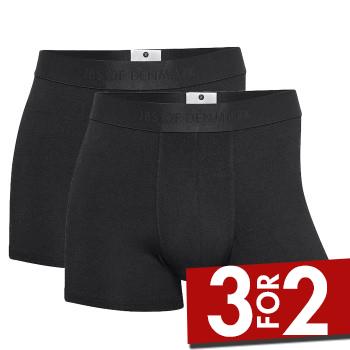 JBS of Denmark 2P Tights Boxers Sort Small Herre