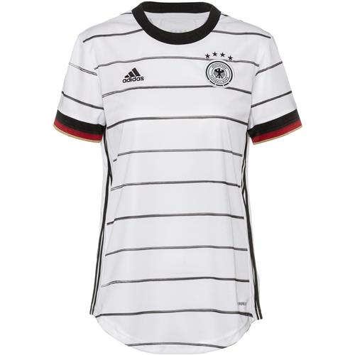 Se ADIDAS SPORTSWEAR Fodboldtrøje 'EM 2020 Deutschland DFB'  sort / hvid ved About You