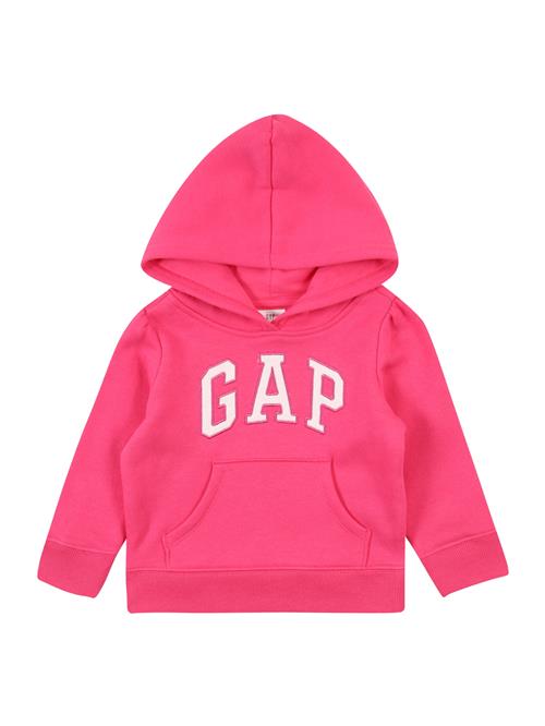 Se GAP Sweatshirt  pink / hvid ved About You