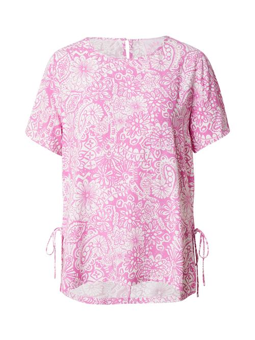 LIEBLINGSSTÜCK Bluse 'Eloya'  pink / hvid