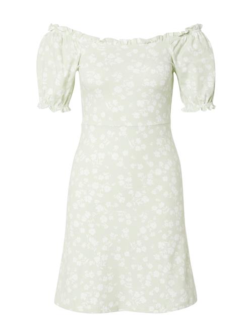 Dorothy Perkins Sommerkjole  pastelgrøn / hvid