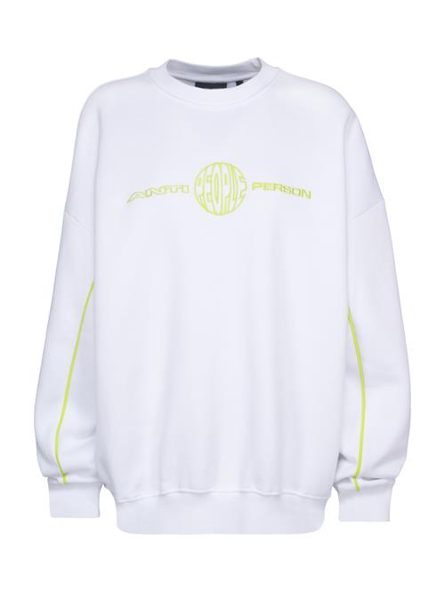 UNFOLLOWED x ABOUT YOU Sweatshirt 'RAVE'  hvid