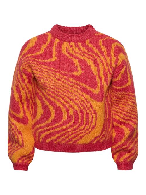 Pieces Kids Pullover 'Mara'  orange / rød