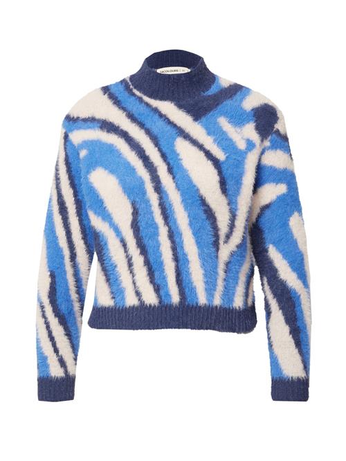 Se 24COLOURS Pullover  blå / navy / hvid ved About You