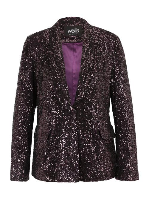 Wallis Petite Blazer  mørkelilla