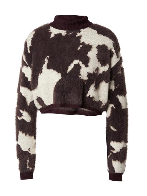 Nasty Gal Pullover  mokka / hvid