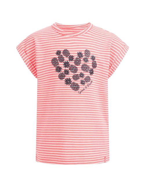 Se WE Fashion Bluser & t-shirts  navy / pink / offwhite ved About You