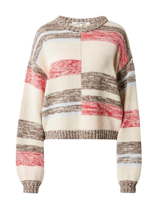 Se Soft Rebels Pullover 'Carly'  beige / lyseblå / brun-meleret / rødmeleret ved About You