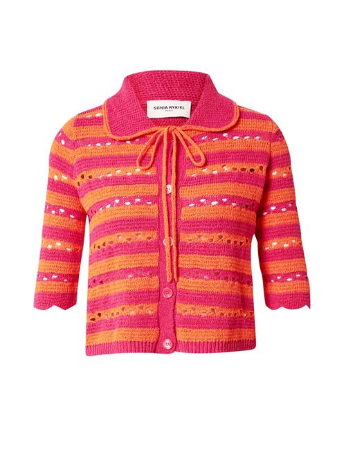 Sonia Rykiel Cardigan  orange / fuchsia