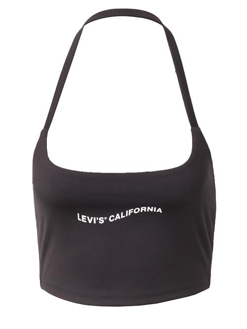 LEVI'S ® Overdel 'Graphic 90's Halter Crop'  brun / hvid