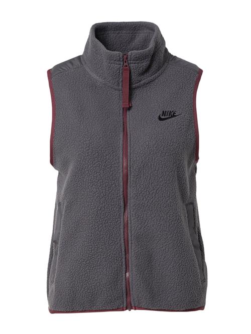 Nike Sportswear Vest  antracit / mørkerød