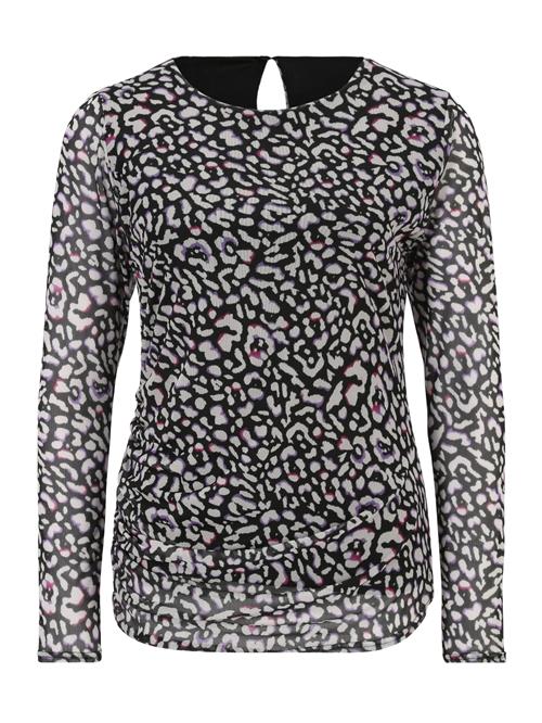 Dorothy Perkins Petite Bluse  lilla / pink / sort / hvid