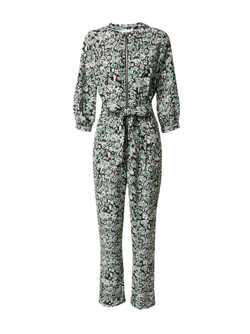 Se Warehouse Jumpsuit  jade / sort / hvid ved About You