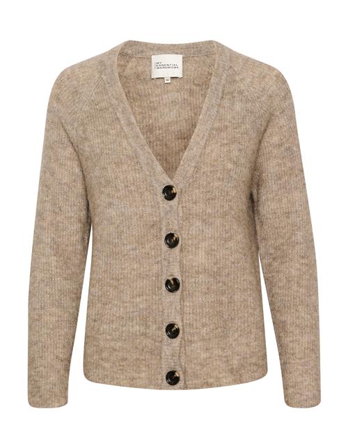 Se My Essential Wardrobe Cardigan  beige-meleret ved About You