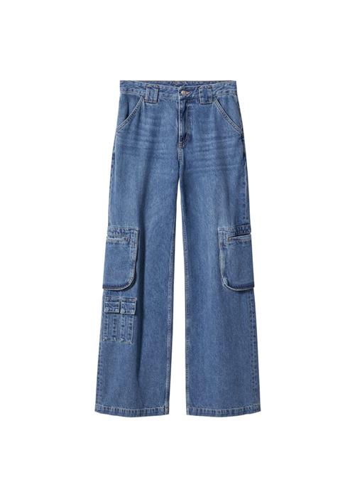 MANGO Cargojeans 'romy'  koboltblåt / blue denim