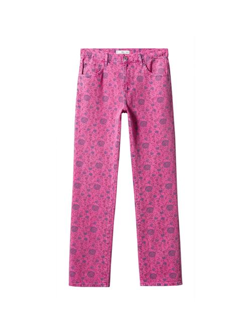 Se MANGO Jeans 'Flora'  dueblå / fuchsia ved About You