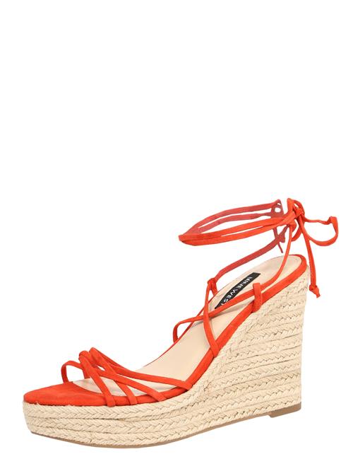 Nine West Sandaler med rem 'HAVEFUN'  mørkeorange